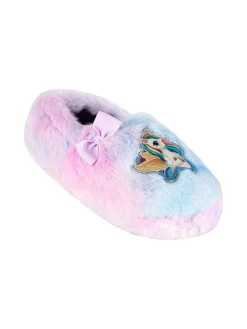 Unicorn Pantofole chiuse pelose da bimba