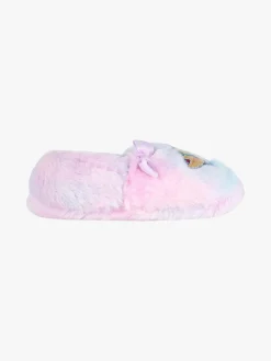 Unicorn Pantofole chiuse pelose da bimba