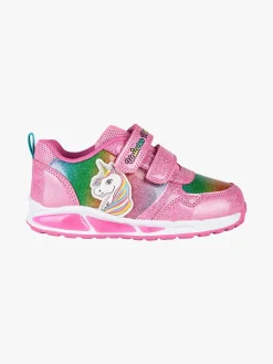 Unicorn Sneakers da bambina unicorno con strappi e luci