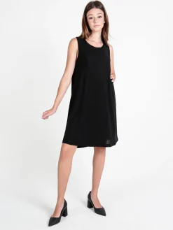 Unique Abito donna smanicato in lurex