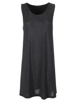 Unique Abito donna smanicato in lurex