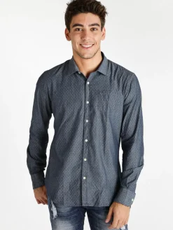 Urban Ring Camicia in cotone con taschino