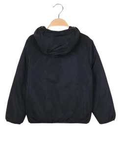 Urchin Giubbotto da bambino reversibile con cappuccio - blu scuro