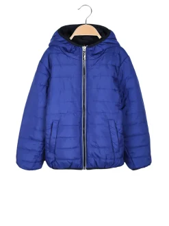 Urchin Giubbotto doubleface da bambino con cappuccio e zip