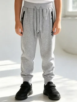 Urchin Pantaloni tuta da bambino con coulisse e polsini - grigio