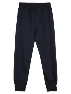 Urchin Pantaloni tuta da bambino con coulisse e polsini - blu scuro