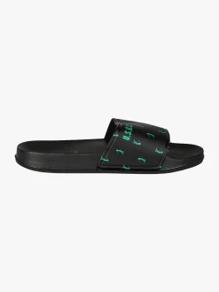 U.S. Golf Club Ciabatte in gomma da uomo a fascia larga - nero