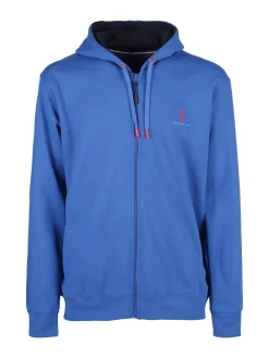 U.S. Golf Club Felpa da uomo con cappuccio e zip