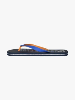 U.S. Golf Club Infradito da uomo in gomma con stampe - blu scuro