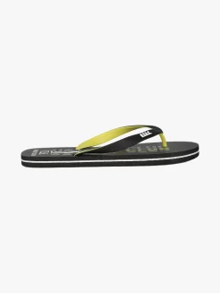 U.S. Golf Club Infradito da uomo con fascette larghe in tessuto - nero
