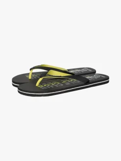 U.S. Golf Club Infradito da uomo in gomma con stampe - nero