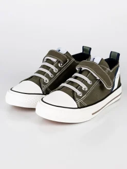 U.S. Golf Club Junior Sneakers in tela con strappo