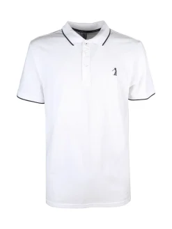 U.S. Golf Club Polo da uomo in cotone a maniche corte