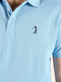 U.S. Golf Club Polo da uomo in cotone a maniche corte
