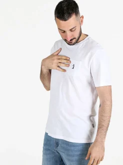 U.S. Golf Club T-shirt uomo in cotone con taschino