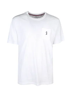 U.S. Golf Club T-shirt uomo in cotone con taschino