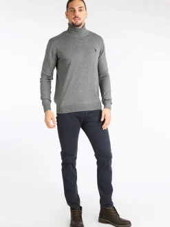 U.S. Polo Assn. Pullover dolcevita da uomo misto cashmere