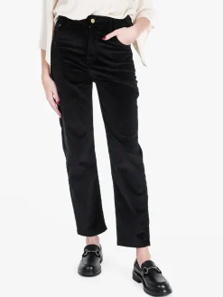 Vale Denim Pantaloni donna in velluto a coste
