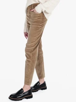 Vale Denim Pantaloni donna in velluto a coste