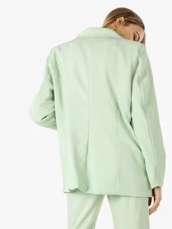 Vanita Blazer donna oversize con bottone - acqua marina