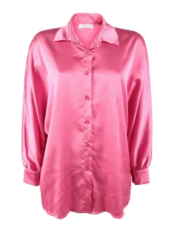 Vanita Camicia donna oversize con manica a pipistrello