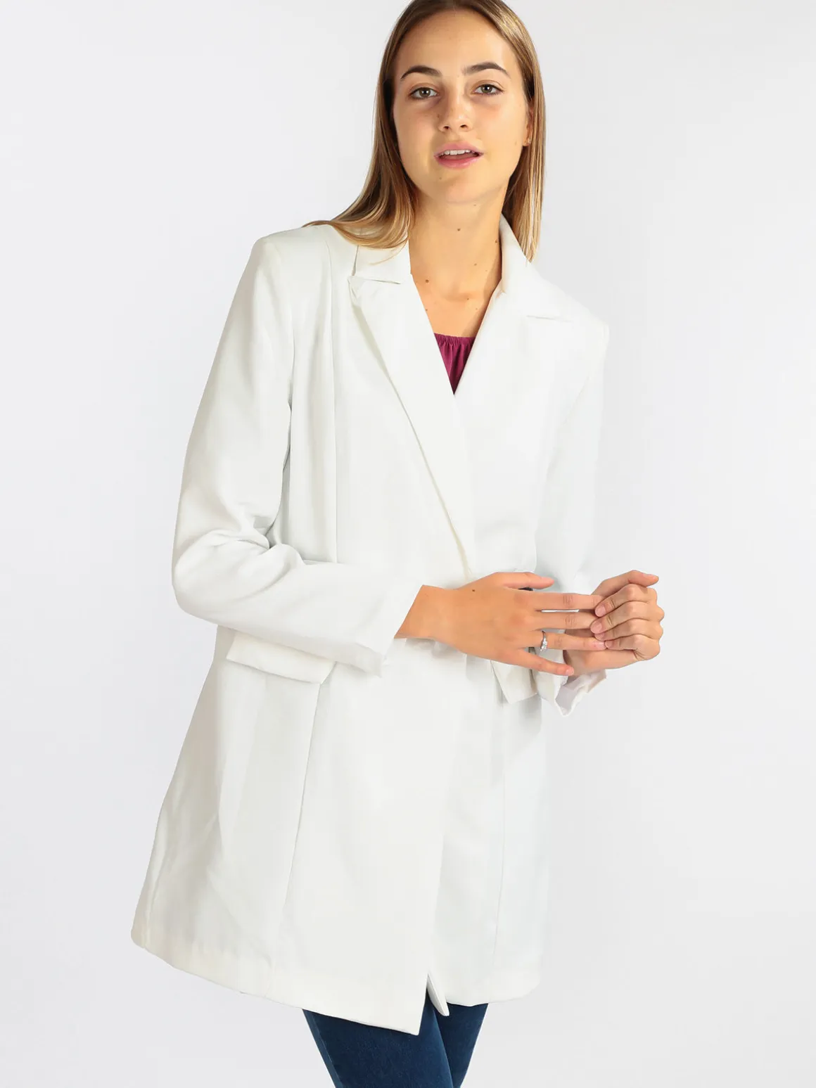 Vanita Cappotto leggero donna con cintura