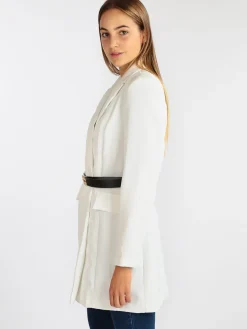 Vanita Cappotto leggero donna con cintura
