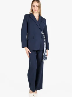 Vanita Completo da donna oversize con blazer e pantalone