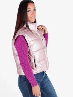 Vanita Gilet donna trapuntato con zip