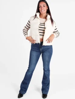 Vanita Gilet donna trapuntato con zip