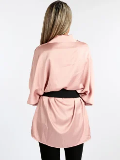 Vanita Maxi camicia donna con manica a pipistrello