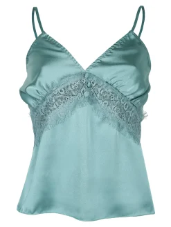 Vanita Top donna effetto raso