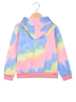 Vanity Girl'S Felpa pesante da bambina con cappuccio - rosa