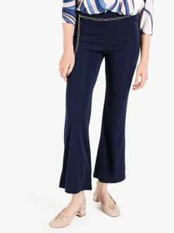 Vento Pantaloni eleganti da donna con cintura a catena