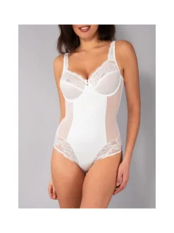 Verde Veronica AR42 Body donna con pizzo coppa D con ferretto - nero