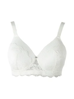 Verde Veronica AR16 Reggiseno imbottito preformato senza ferretto coppa C - panna
