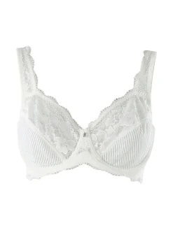 Verde Veronica AR12 Reggiseno sfoderato con ferretto coppa D - panna