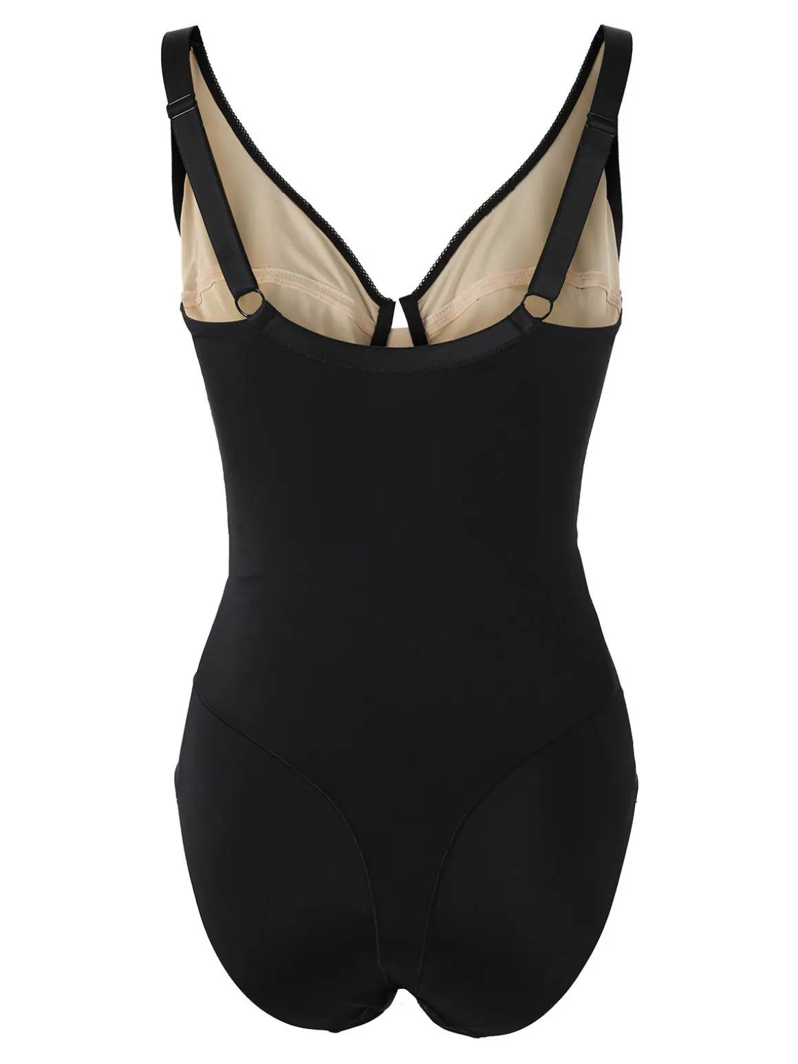 Verde Veronica DR42 Body donna francese con ferretto coppa C - nero