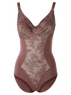 Verde Veronica DR40C Body francese donna senza ferretto coppa C - bordeaux