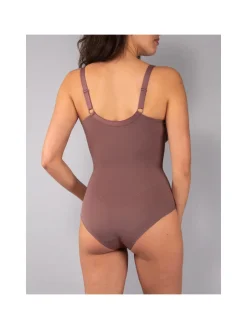 Verde Veronica DR40C Body francese donna senza ferretto coppa C - bordeaux
