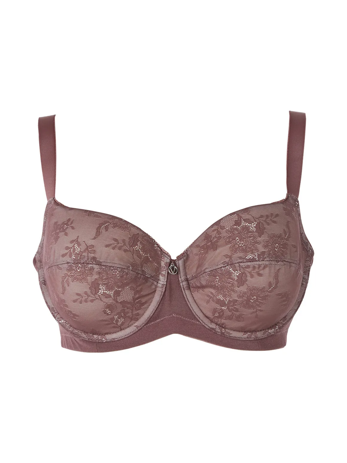 Verde Veronica DR12C Reggiseno donna sfoderato con ferretto coppa C - nero