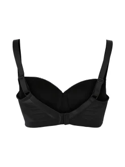 Verde Veronica DR14C Reggiseno donna imbottito con ferretto e coppa C preformata - nero