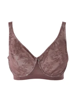 Verde Veronica DR12D Reggiseno donna preformato con ferretto coppa D - bordeaux
