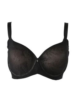 Verde Veronica OD14 Reggiseno con coppe imbottite e ferretto COPPA E - nero