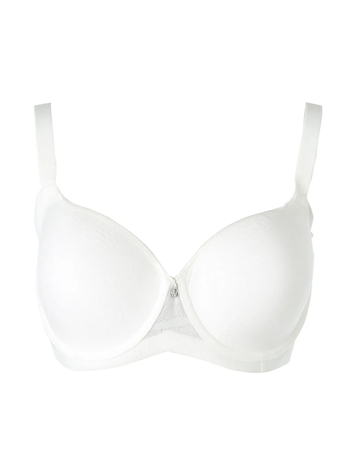 Verde Veronica OD14 Reggiseno con coppe imbottite e ferretto COPPA E - panna