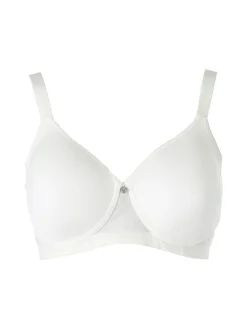 Verde Veronica OD16 Reggiseno donna con coppe imbottite senza ferretto COPPA C - panna