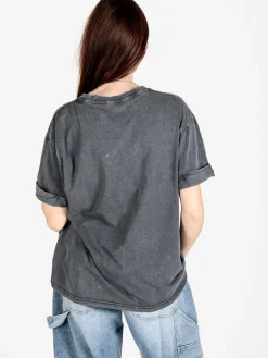 Vicbee T-shirt donna oversize con stampa