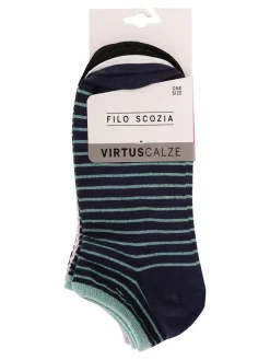 Virtus Cale corte donna in filo di scozia 3 paia