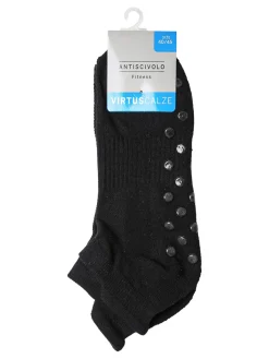 Virtus Calze antiscivolo da uomo - nero