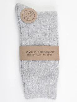 Virtus Calze corte da donna in misto lana e cashmere